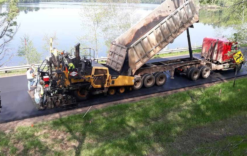 Finished asphalt pavement related to How to Make Asphalt From Used Tires: The Role of Engineered Crumb Rubber